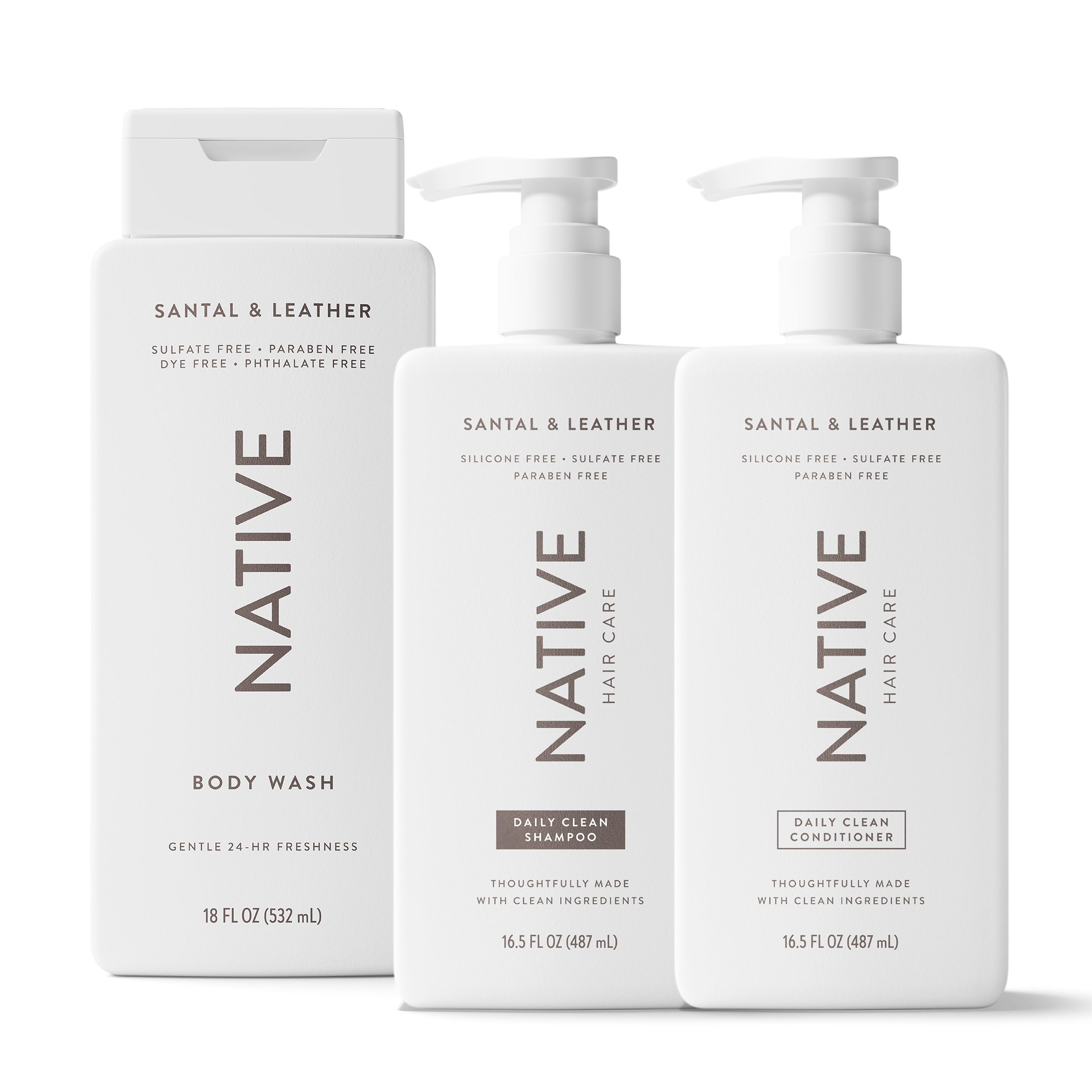 Shower Essentials Trio - Clean Bundle